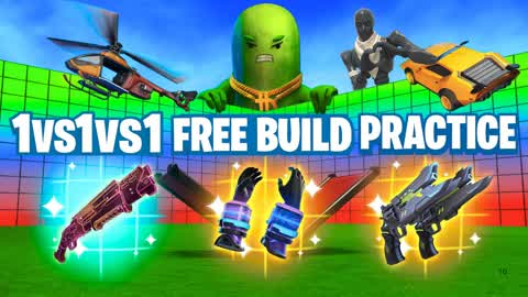 1vs1vs1 FREE BUILD PRACTICE