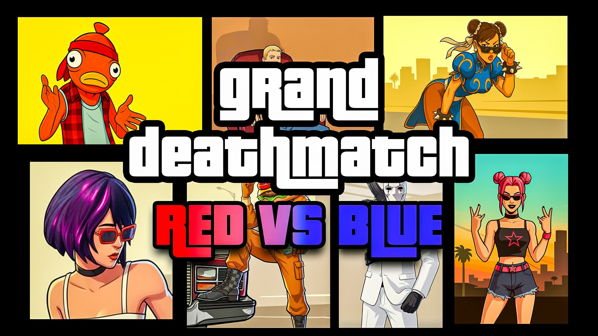 GRAND TEAM DEATHMATCH 🔴🔵