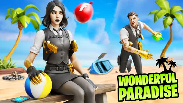 Wonderful paradise with sidekick