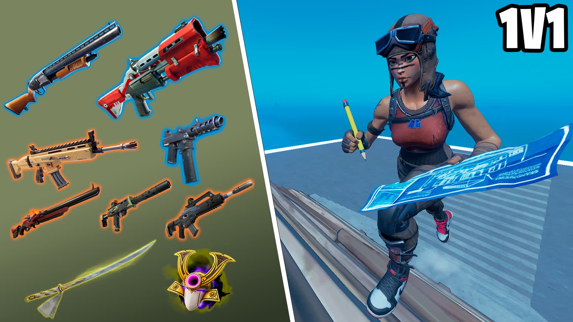 CLEAN 1V1 ALL WEAPONS