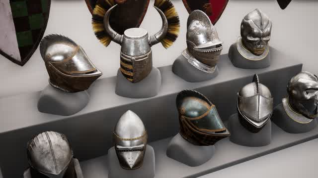 Medieval - VOL 8 - Shields and Helmets