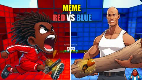 Meme Red vs Blue 🏆