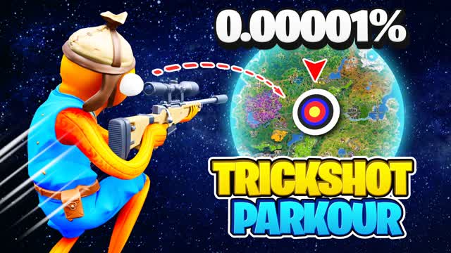 ⭐️MEGA TRICKSHOT PARKOUR🎯 (SUPER EASY)
