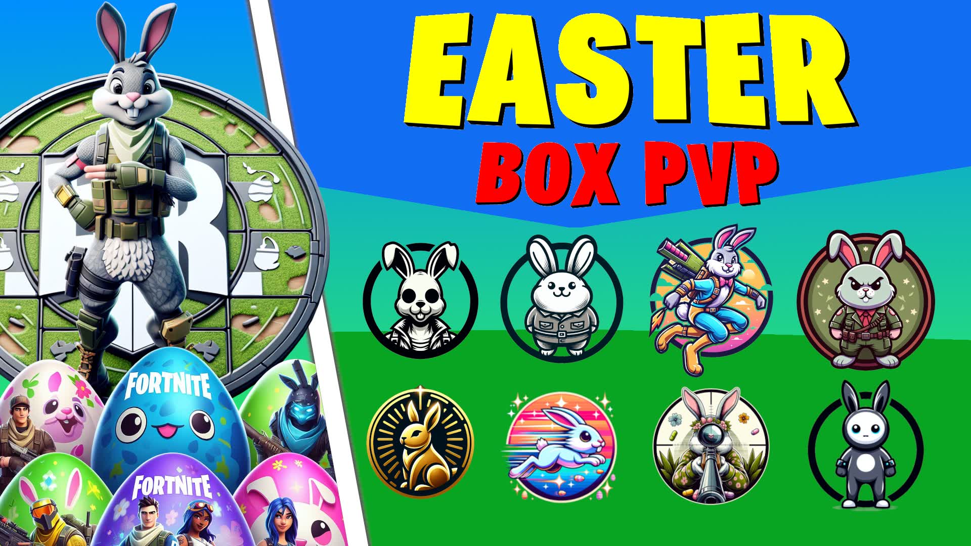 Fortnite Sticker Rabbit 🐰RABBIT BOX PVP📦 3730-0261-3812 by papus77 - Fortnite Creative Map Code ...