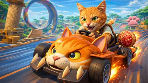 CAT RACE : A CAT RAMP