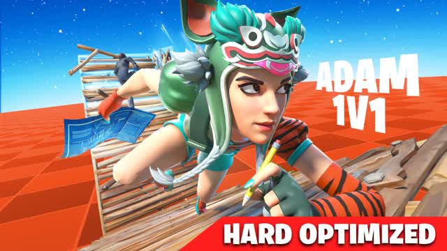 ADAM 1V1 BUILD FIGHT (200 PUMPS)