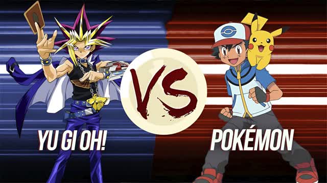 POKEMON vs YU-GI-OH! 💥CRAZY ANIME FIGHT