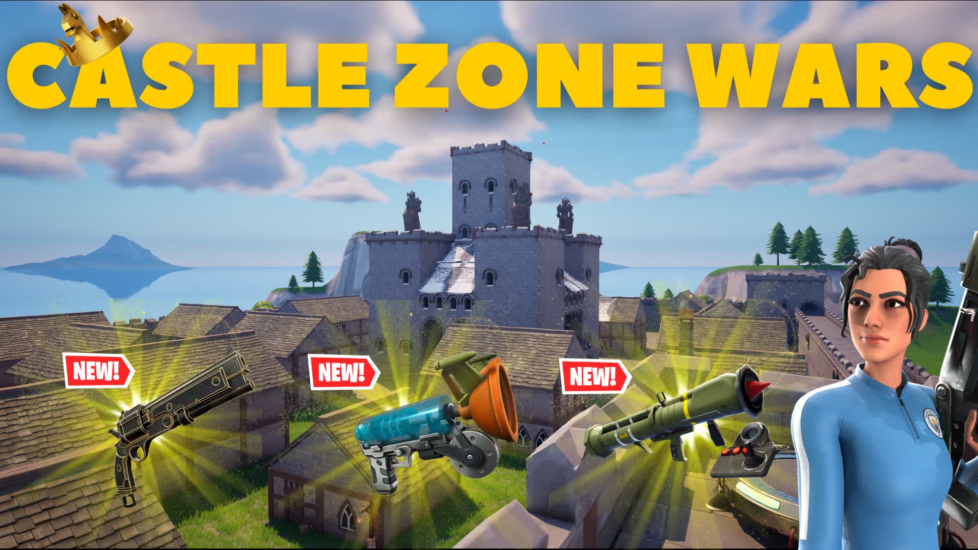 Castle Zone Wars🏰