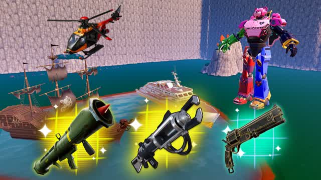 CRAZY CITY - ALL WEAPONS ALL CARS