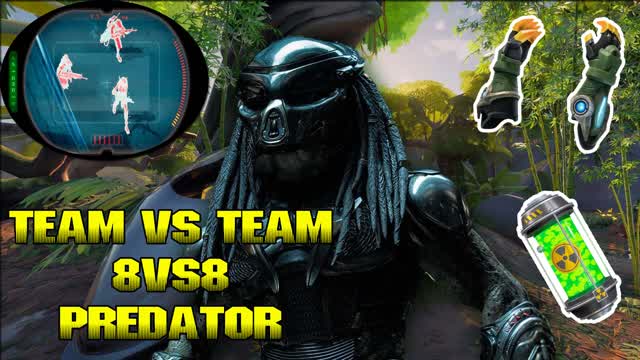 PREDATOR ISLAND TEAM VS TEAM