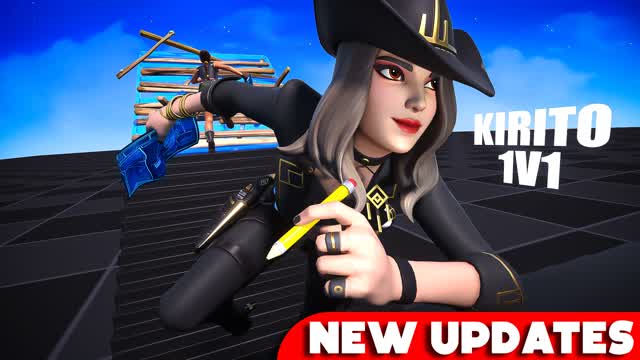 KIRITO 1V1 BUILD FIGHT ( 200 PUMP )