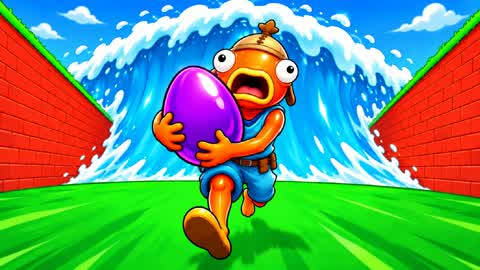 Escapa del tsunami para salvar los huevos