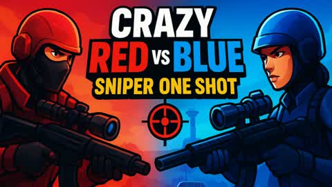 Ultimate RED vs BLUE 🔴🔵Sniper One Shot