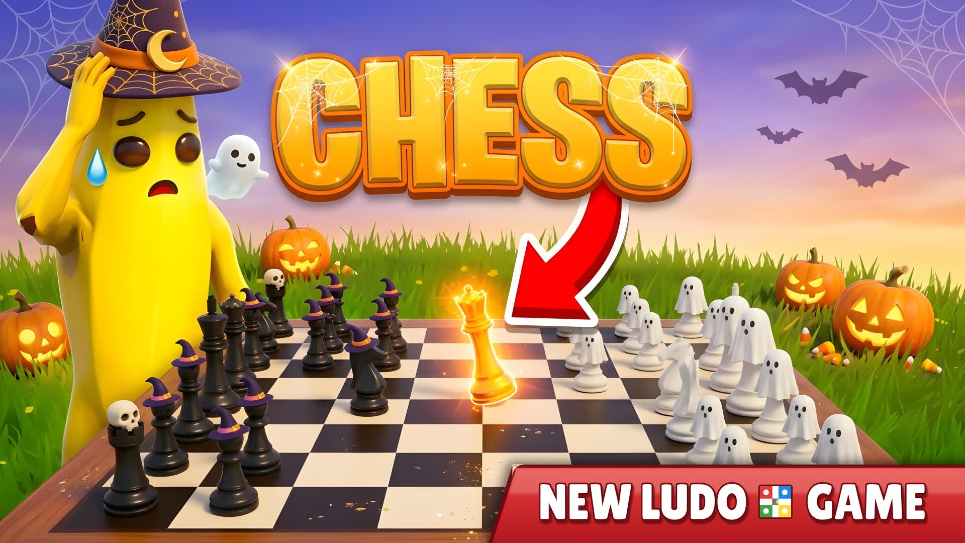 ♟️ Chess & 9 Board Games 🎃