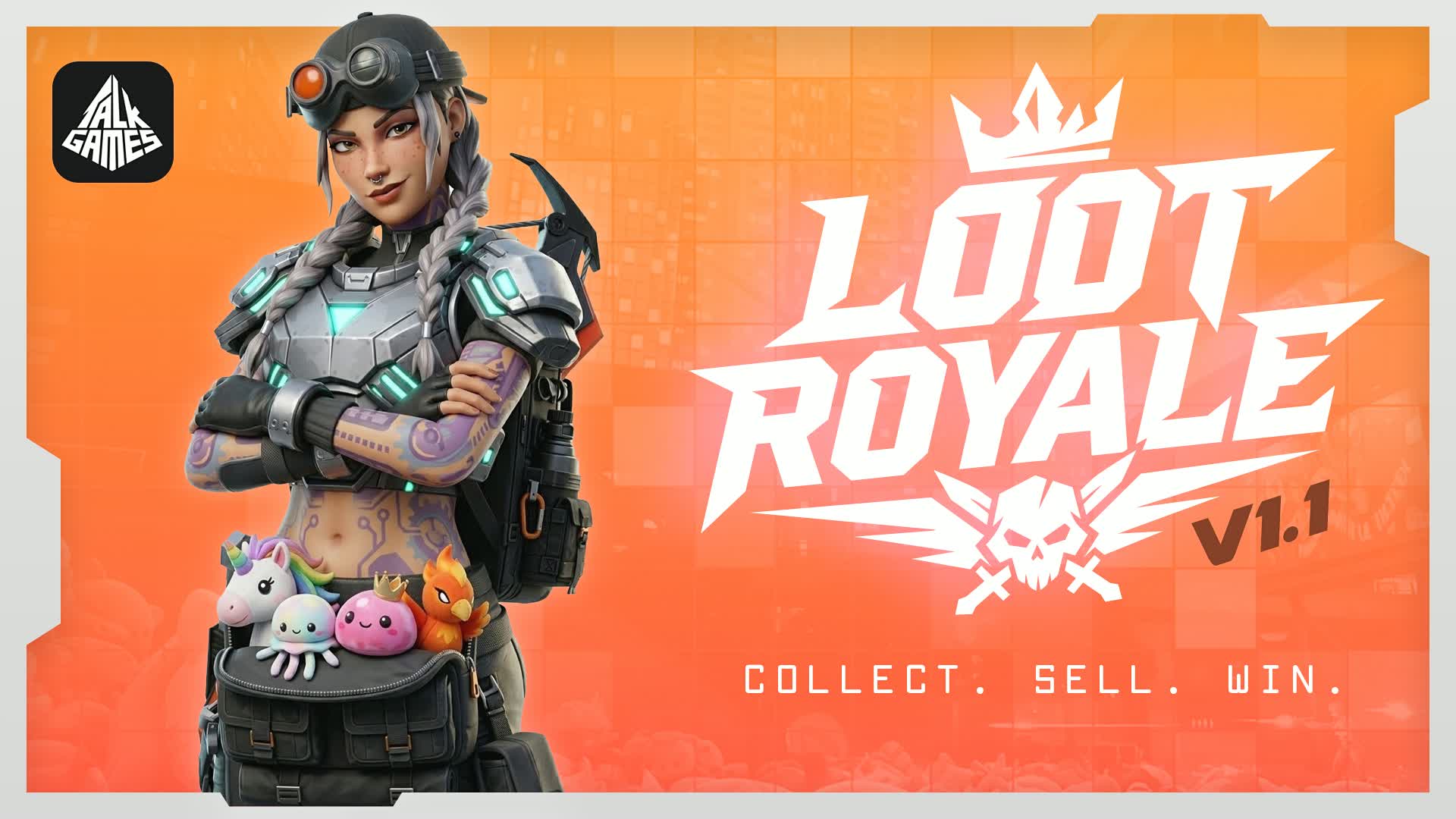 レトロフューチャースタイルでスタイリッシュに勝利を勝ち取ろう。