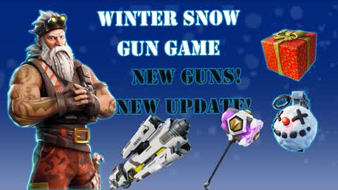 Winter Snow Gun Game