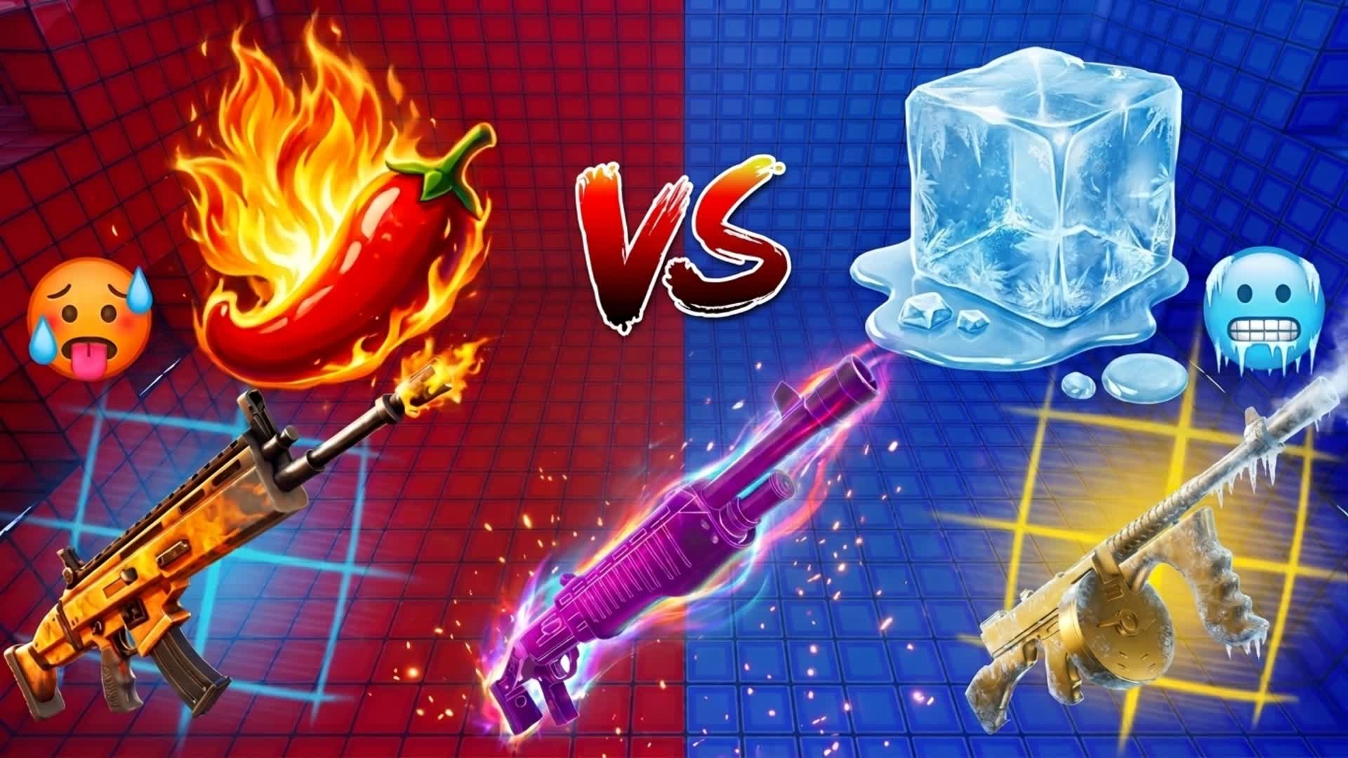 🔥SPICY VS COLD❄️ EPIC BATTLE🎯