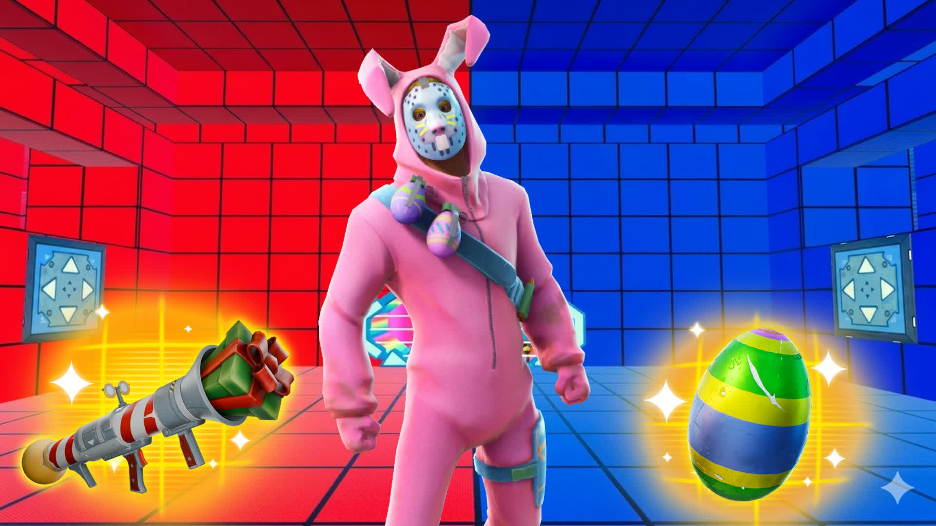 イースター レッドVSブルー 🔴🔵