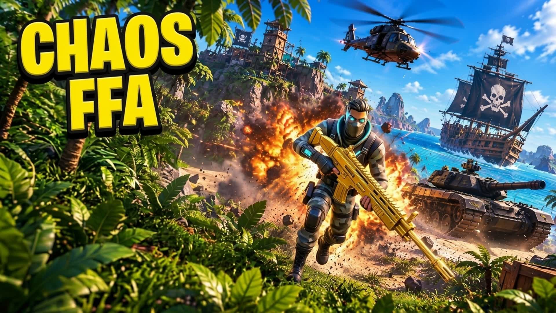 TOTAL CHAOS: OPEN WORLD FFA 💣