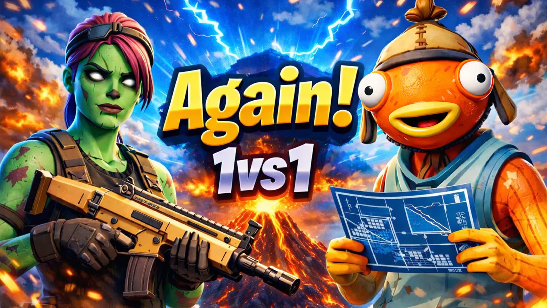 Again! - 1v1 Build, Boxfights, Freebuild