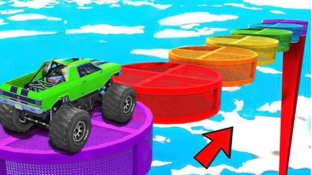 🌈FUN OBBY CAR PARKOUR🏁