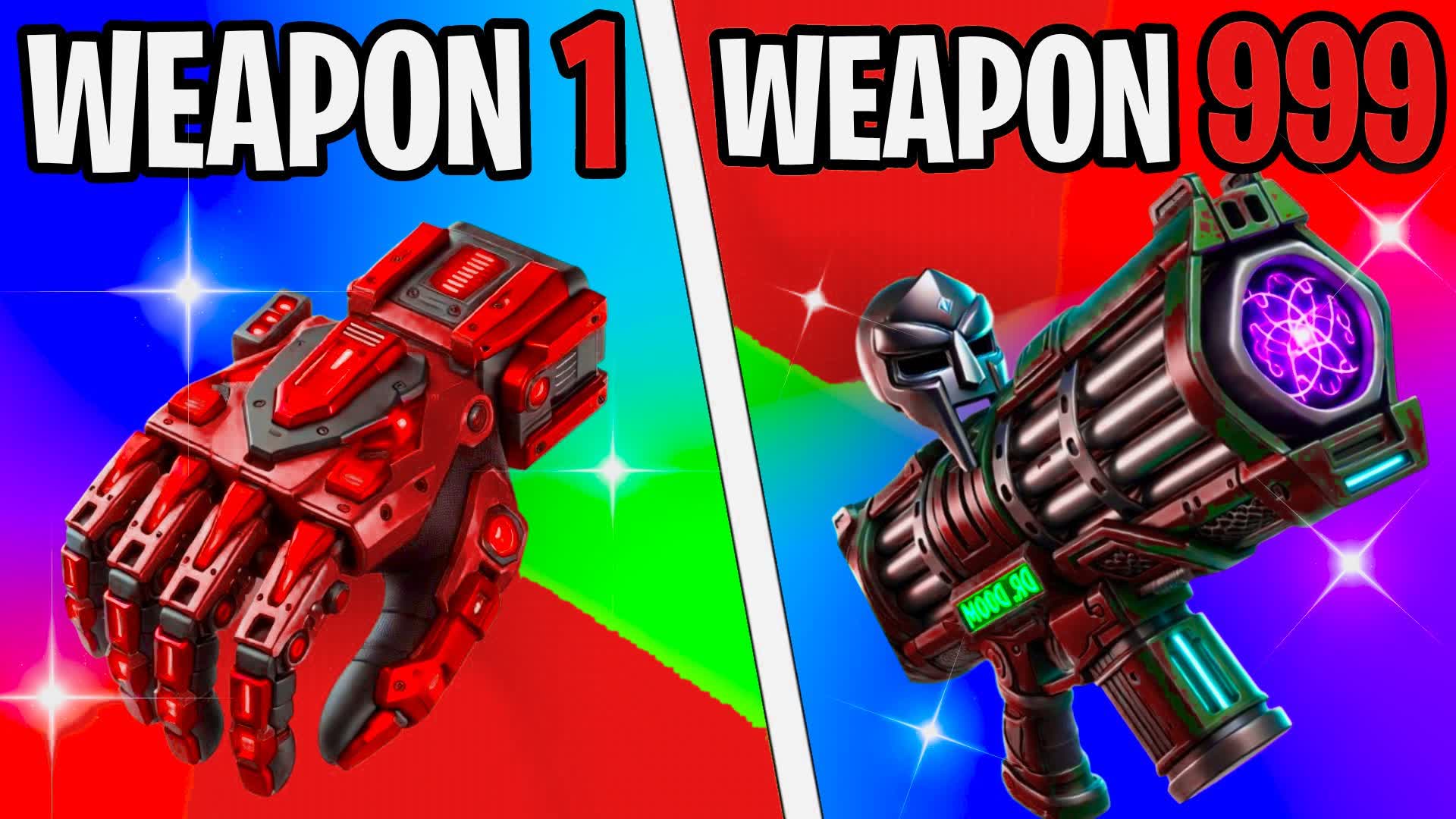 🌈CRAZY RAINBOW GUN GAME - ONE SHOT🔫