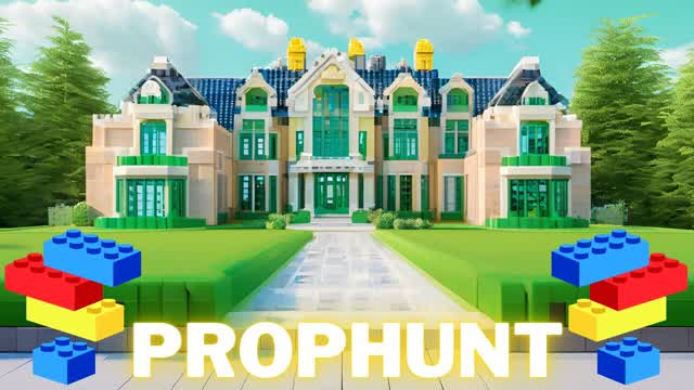 PROP HUNT Bricks - MEGA MANSION