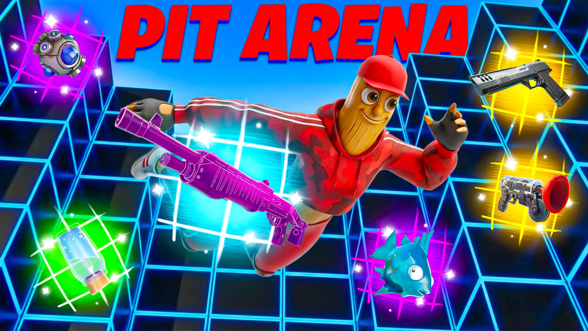 PIT ARENA ALL WEAPONS