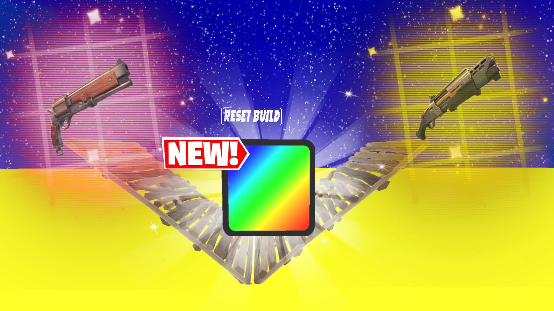 1V1 LWN [Mammoth Pistol + Rainbow floor]