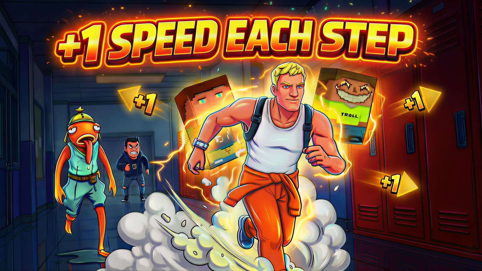 +1 Speed Each Step [NEW] - fortnite