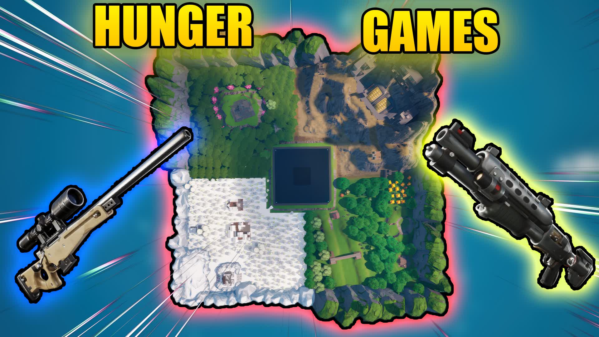  ULTIMATE HUNGER GAMES 2019 4001 0584 By Halflight Fortnite Creative 