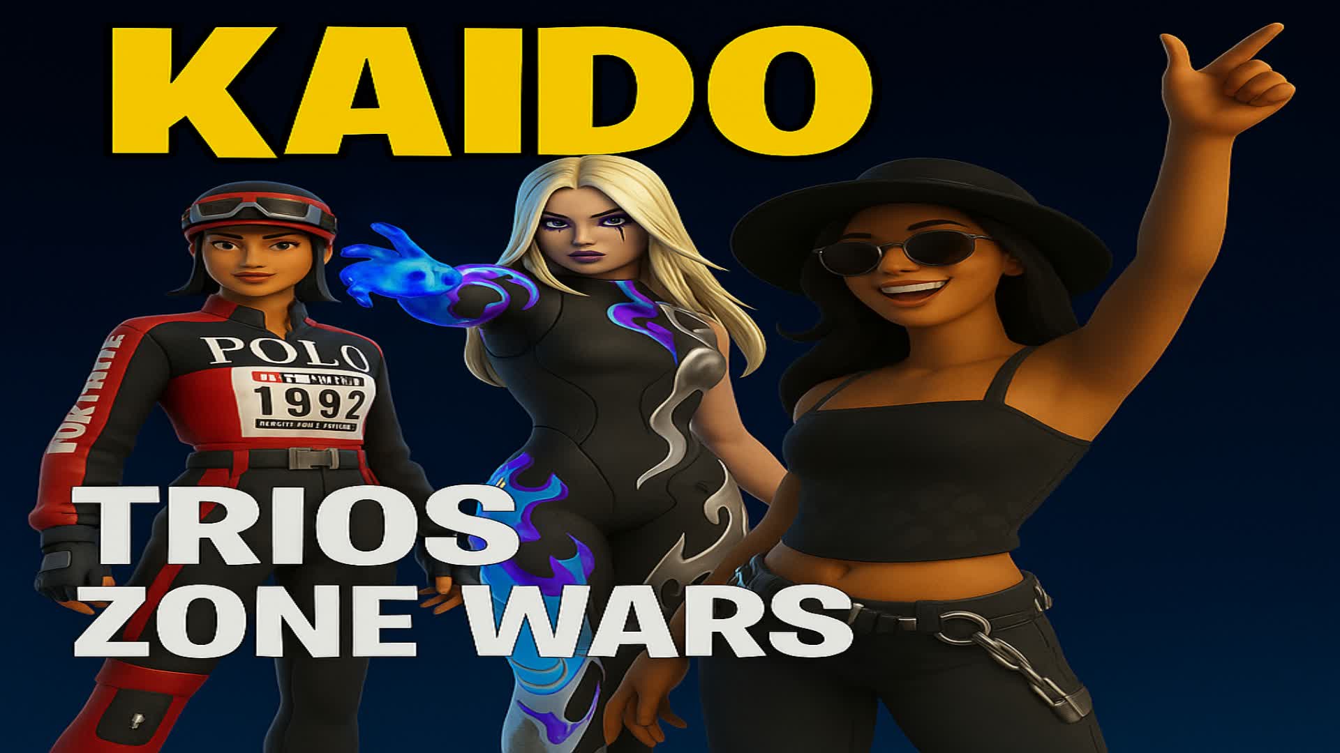 Kaido Trio Zone Wars 36 Players