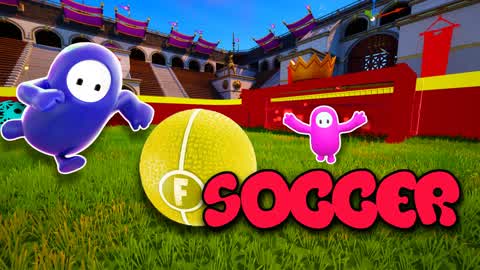 😱 Fall Guys Soccer 😱 - 6v6