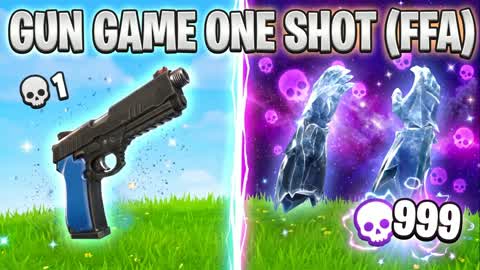 🔫 GUN GAME🎯ONE SHOT (FFA)