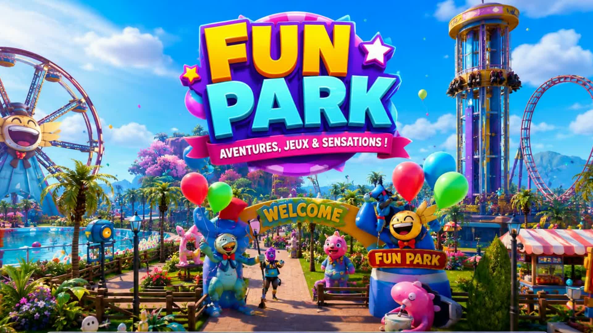 🎡 Paradise Fun Park ! 🌴