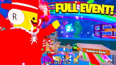 steal a brainrot live admin abuse event