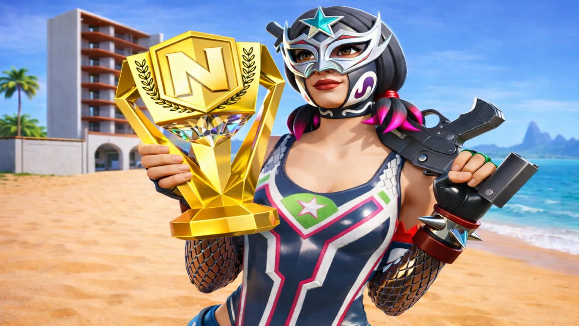 🏆1V1V1🏆 リロード🌴パラダイス