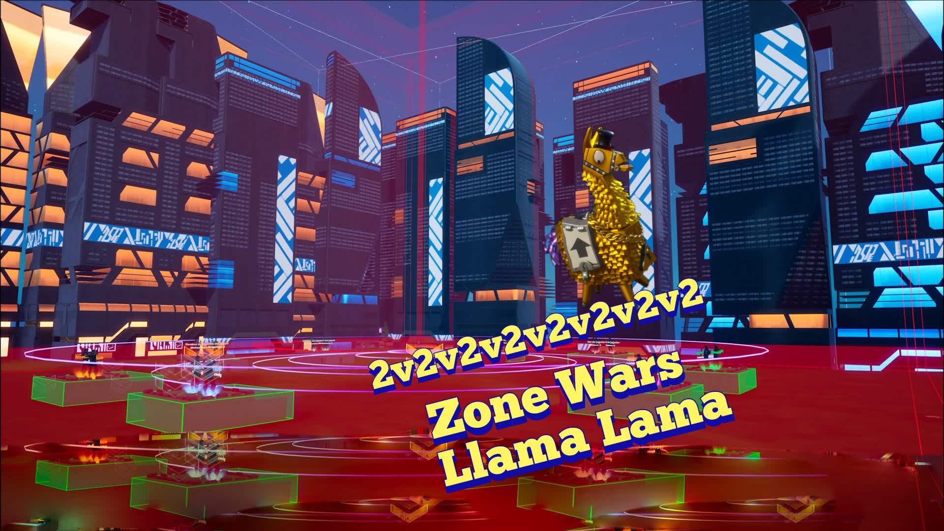 🦙LLama Lama Zone Wars 6664-7372-8393 by jugadorenparo - Fortnite ...
