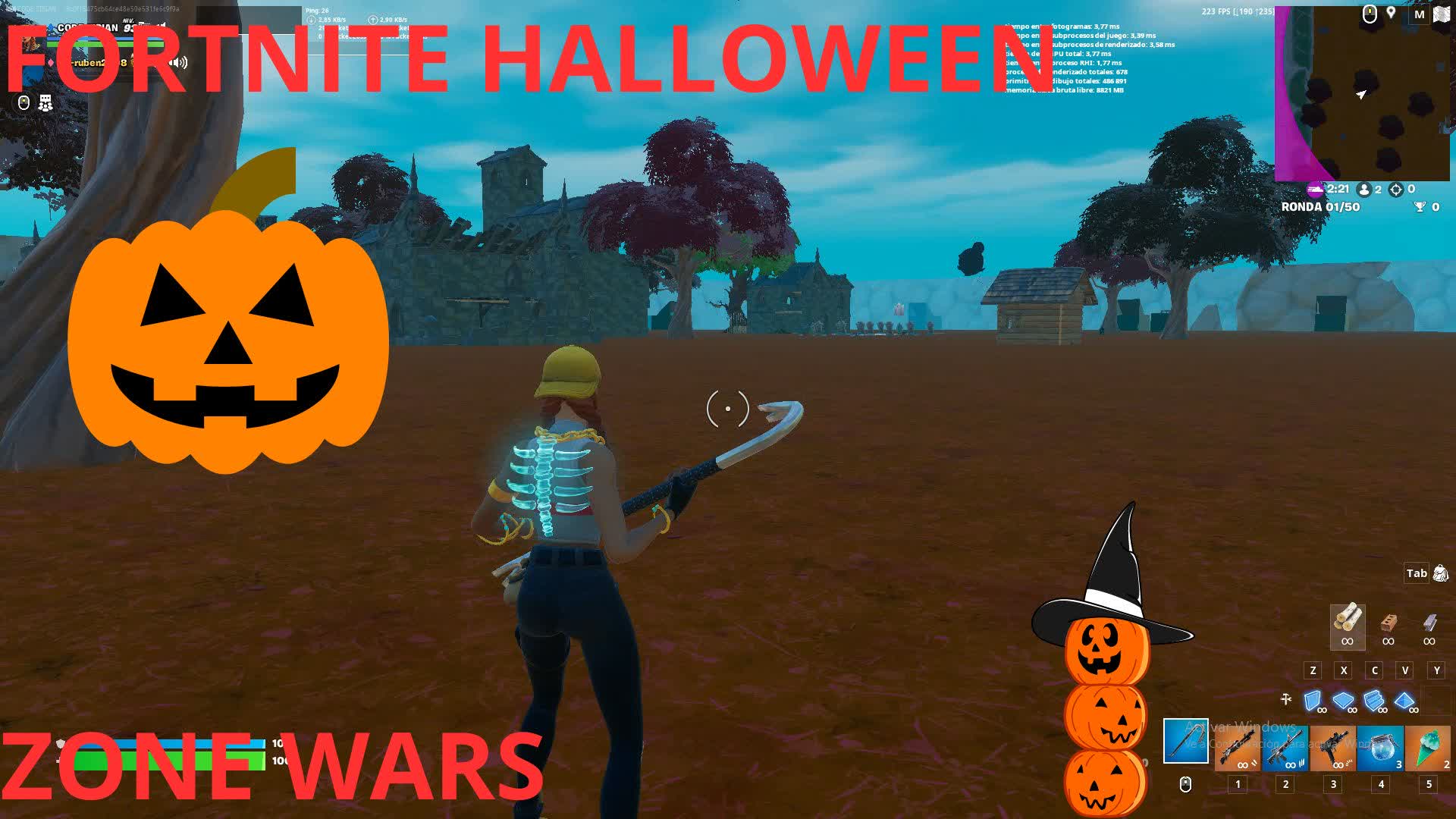 ZONE WARS HALLOWEEN 626465540602 by zirian Fortnite Creative Map