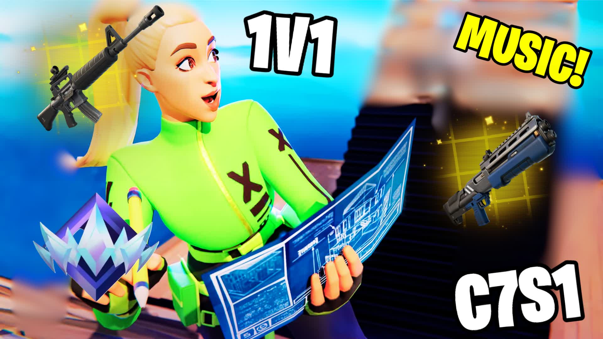 BEST 1v1 (MUSIC - SPEED CHANGER)