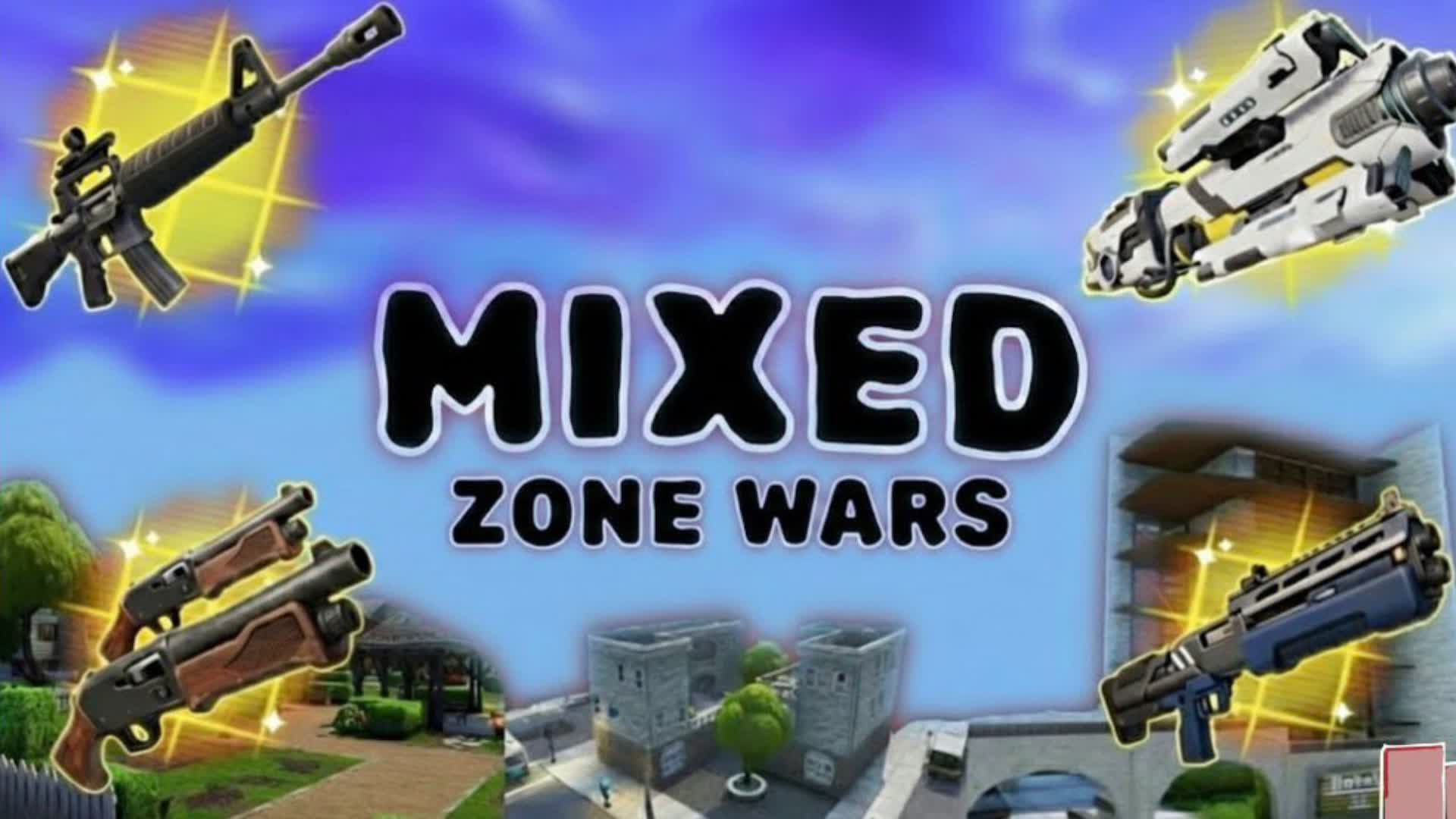 Mixed Zone Wars - المعركة المختلطة⚡🔥