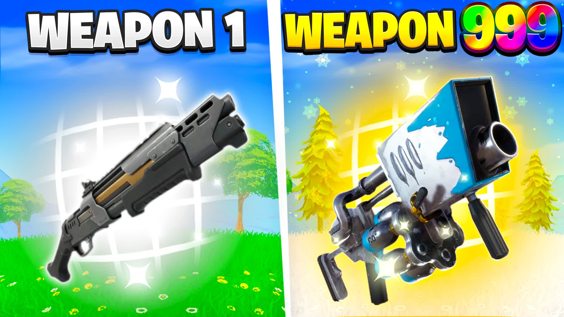 ❄️WINTER FPS🔫GUN GAME🎯ONE SHOT🚗DRIVE