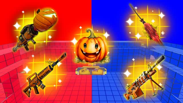 🎃SUPER MEGA HALLOWEEN RED VS BLUE!🎃