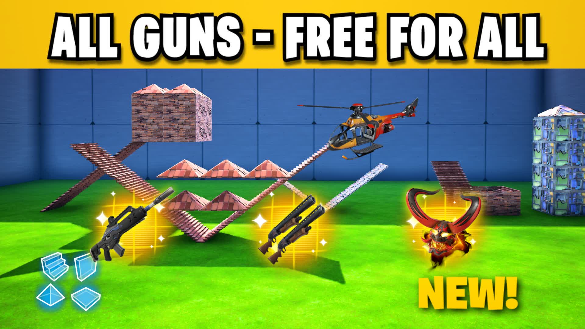 SUPER CHAOS 1V1 - EVERY ALL GUNS 🔫