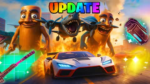 🧟Brainrot City DRIVE FFA ALL WEAPONS🏎️