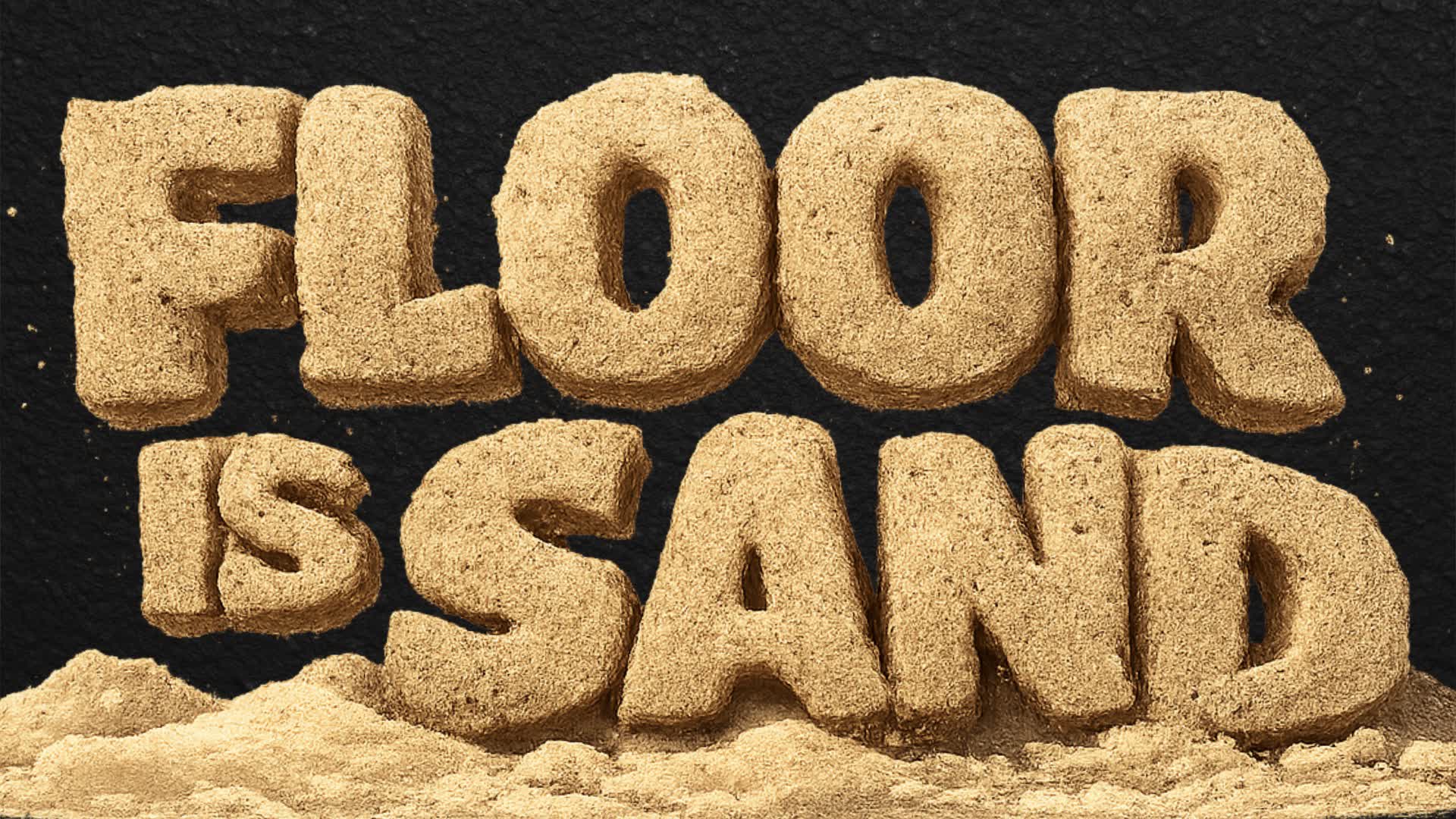 FLOOR IS SAND⏳Quick Easy Fun Desert Game