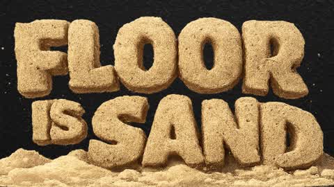FLOOR IS SAND⏳Quick Easy Fun Desert Game