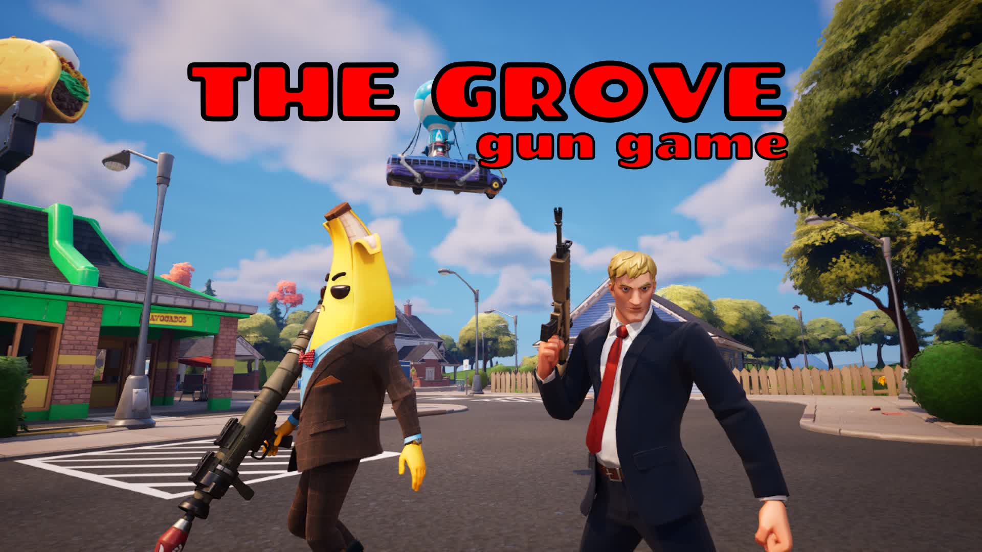 THE GROVE gun game 2105-7982-2243 by villaingames - Fortnite