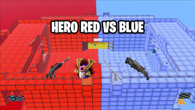 EXTREME HERO RED VS BLUE 🔴🔵 [6 POWERS]