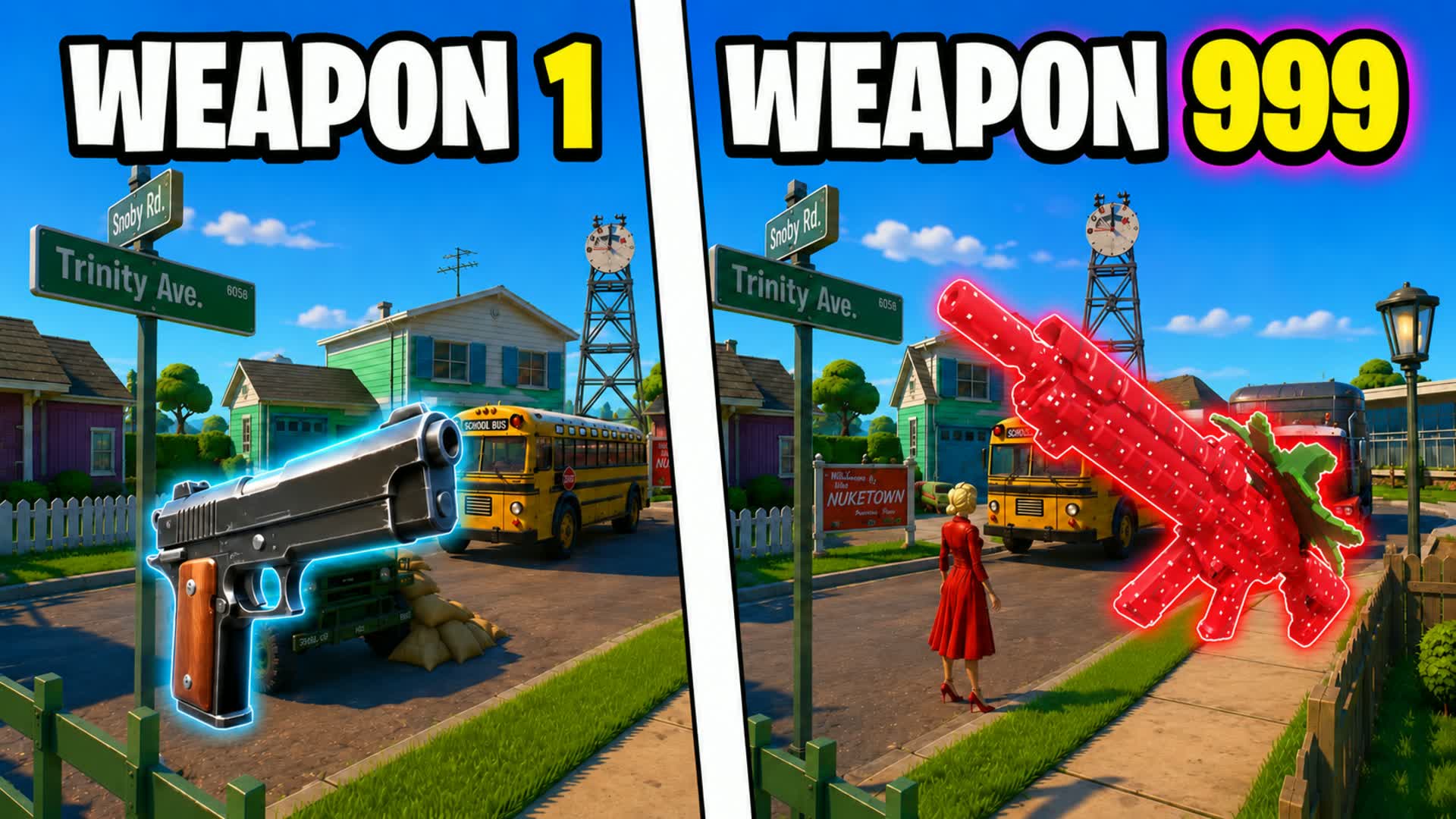 NUKETOWN GUN GAME 🔫 ONE SHOT